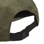 Norse Projects Men's Logo Sports Cap in Ivy Green