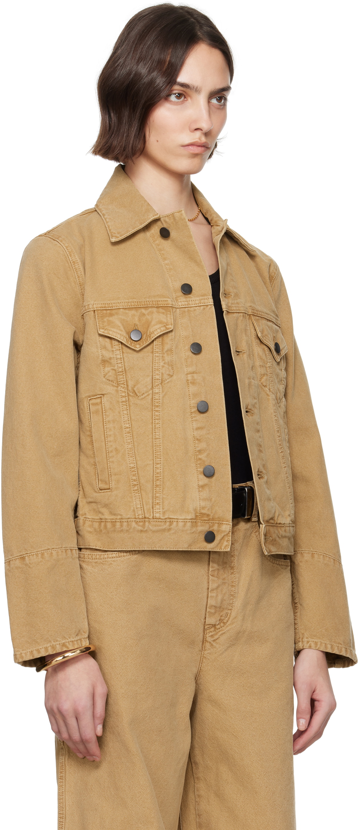 Kallmeyer Beige Axel Shrunken Jacket