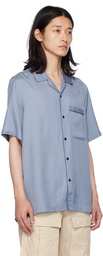 Ksubi Blue Downtown Shirt