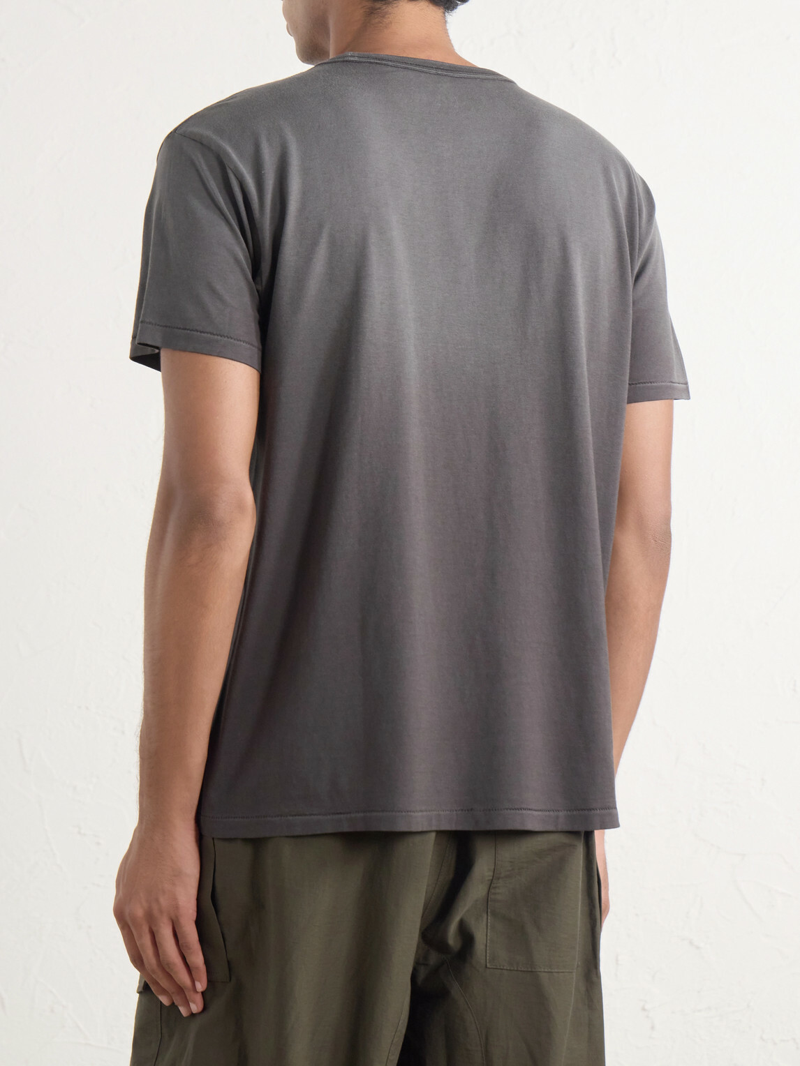 RRL - Appliquéd Cotton-Jersey T-Shirt - Black