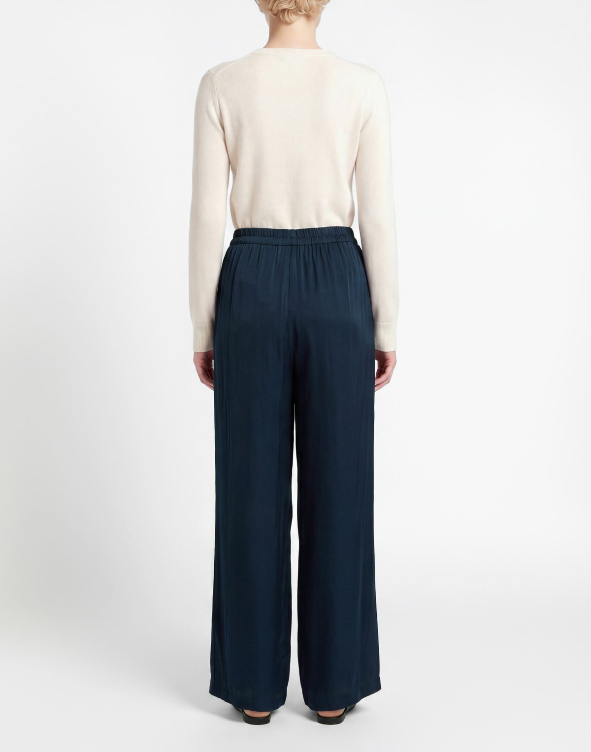 Alessia Santi Womens Pants in Midnight blue
