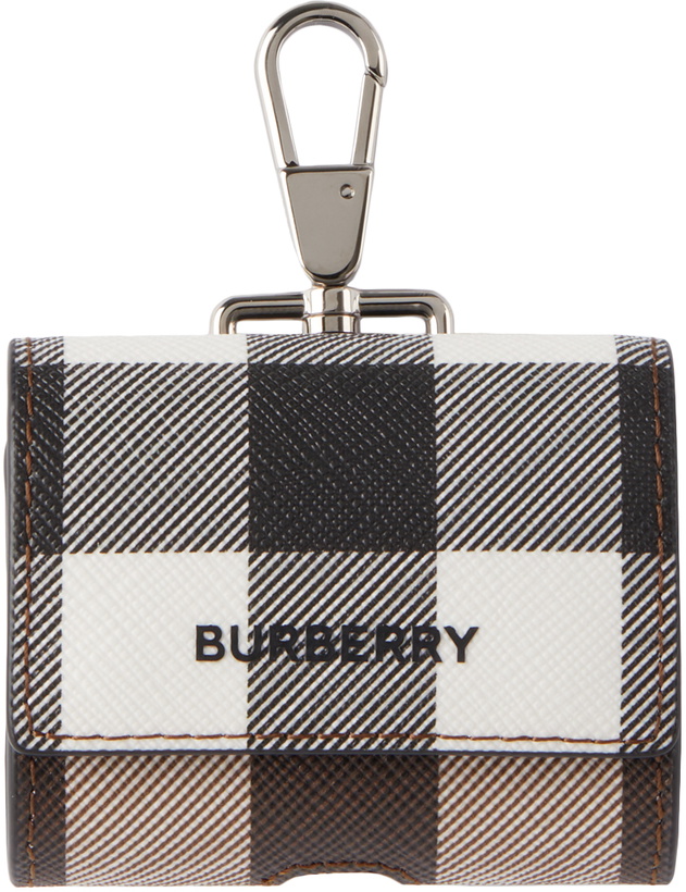 Photo: Burberry Brown Signature Check AirPods Pro Case