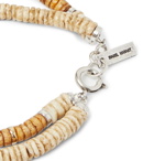 ISABEL MARANT - Moises Shell, Gold- and Silver-Tone Bracelet - Neutrals
