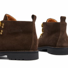Fracap Men's M120 Commando Sole Scarponcino Boot in Coffee Suede