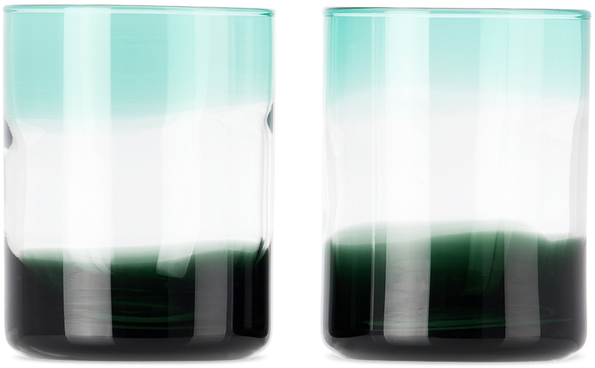 The Conran Shop Blue & Green Ombre Tumbler Set