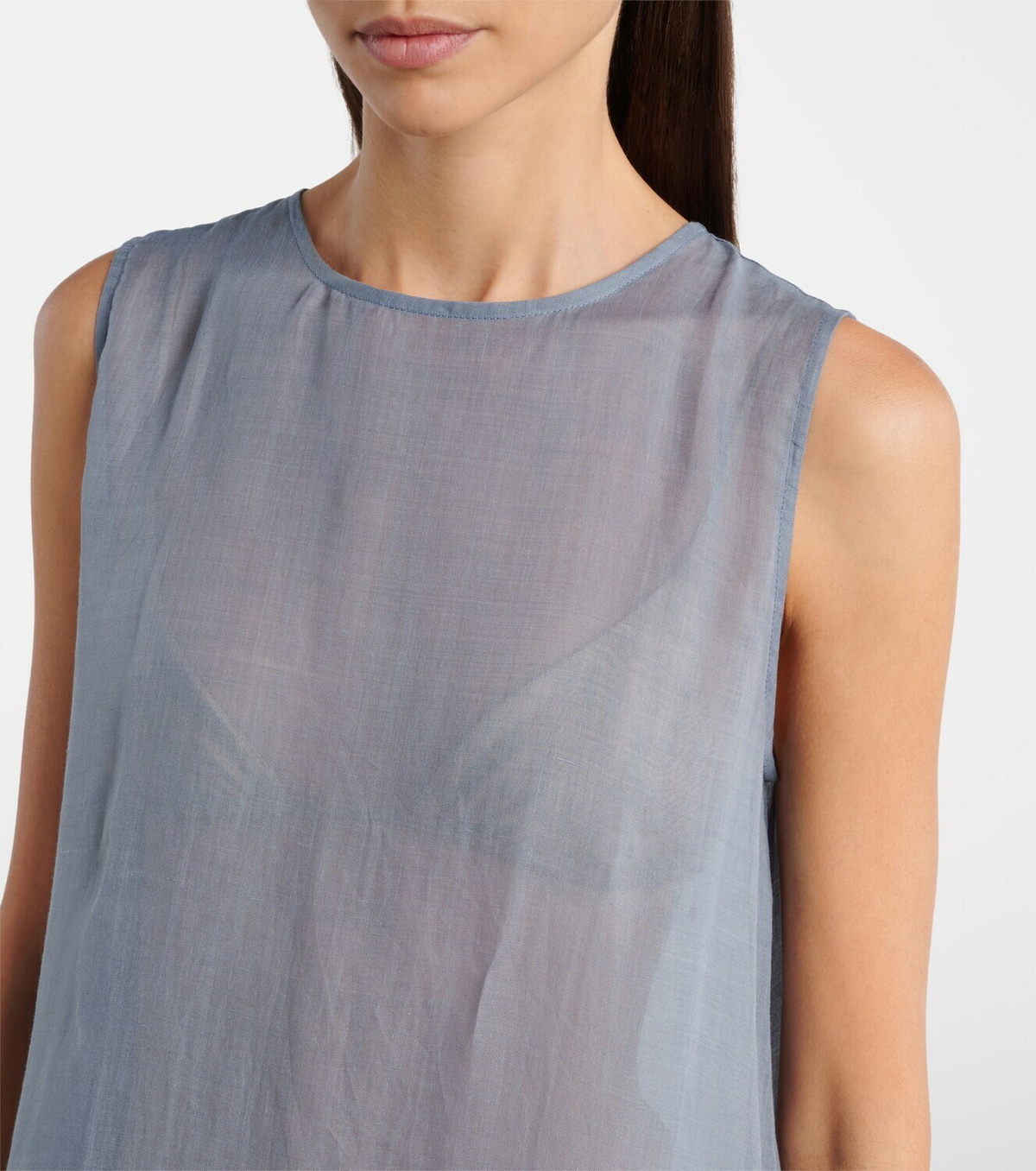 Leset Niko ramie maxi dress