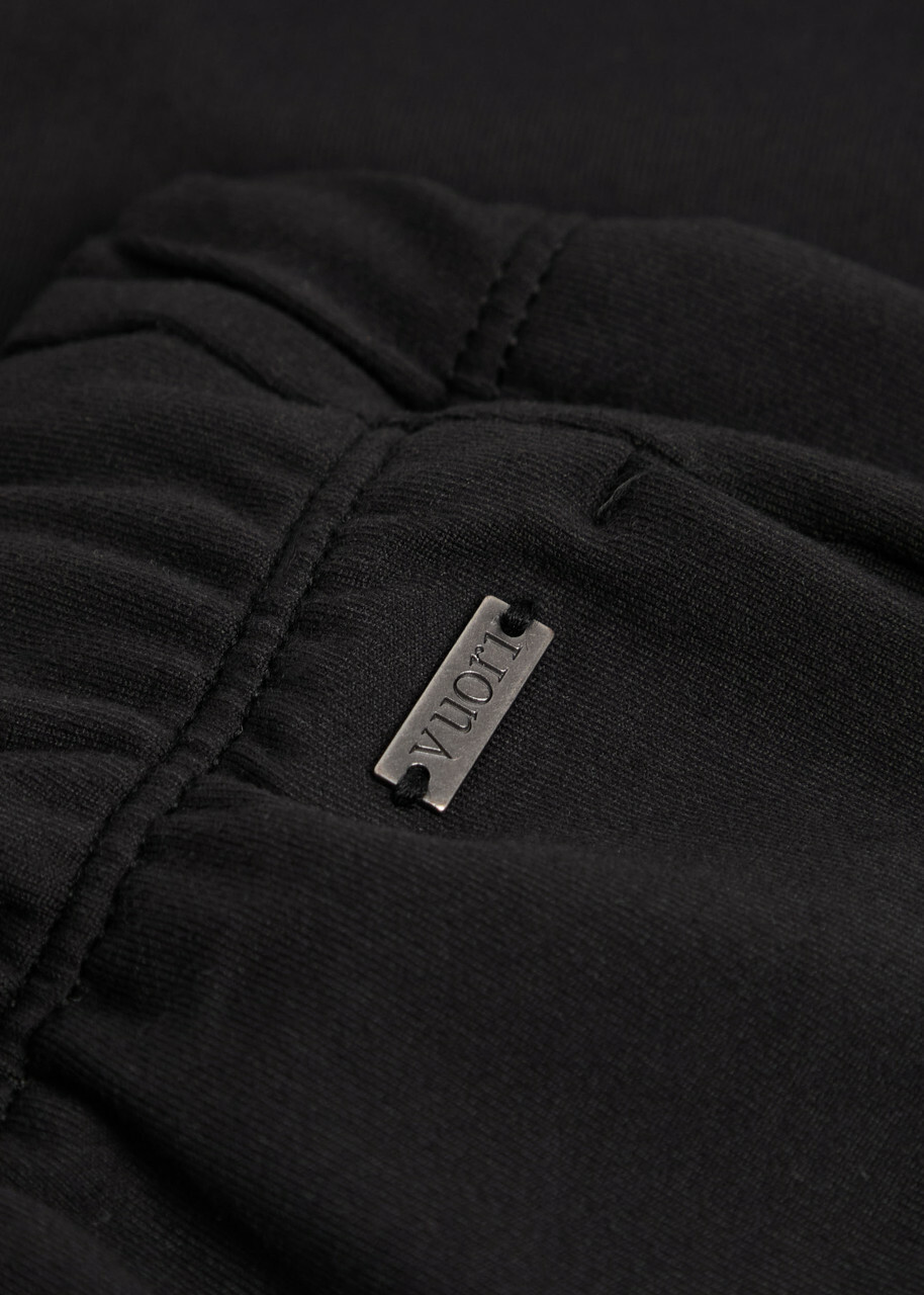 Vuori Halo Modern Straight-leg Jersey Sweatpants Black