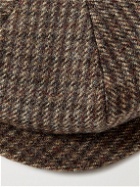 Kingsman - Lock & Co Hatters Checked Wool-Tweed Flat Cap - Brown