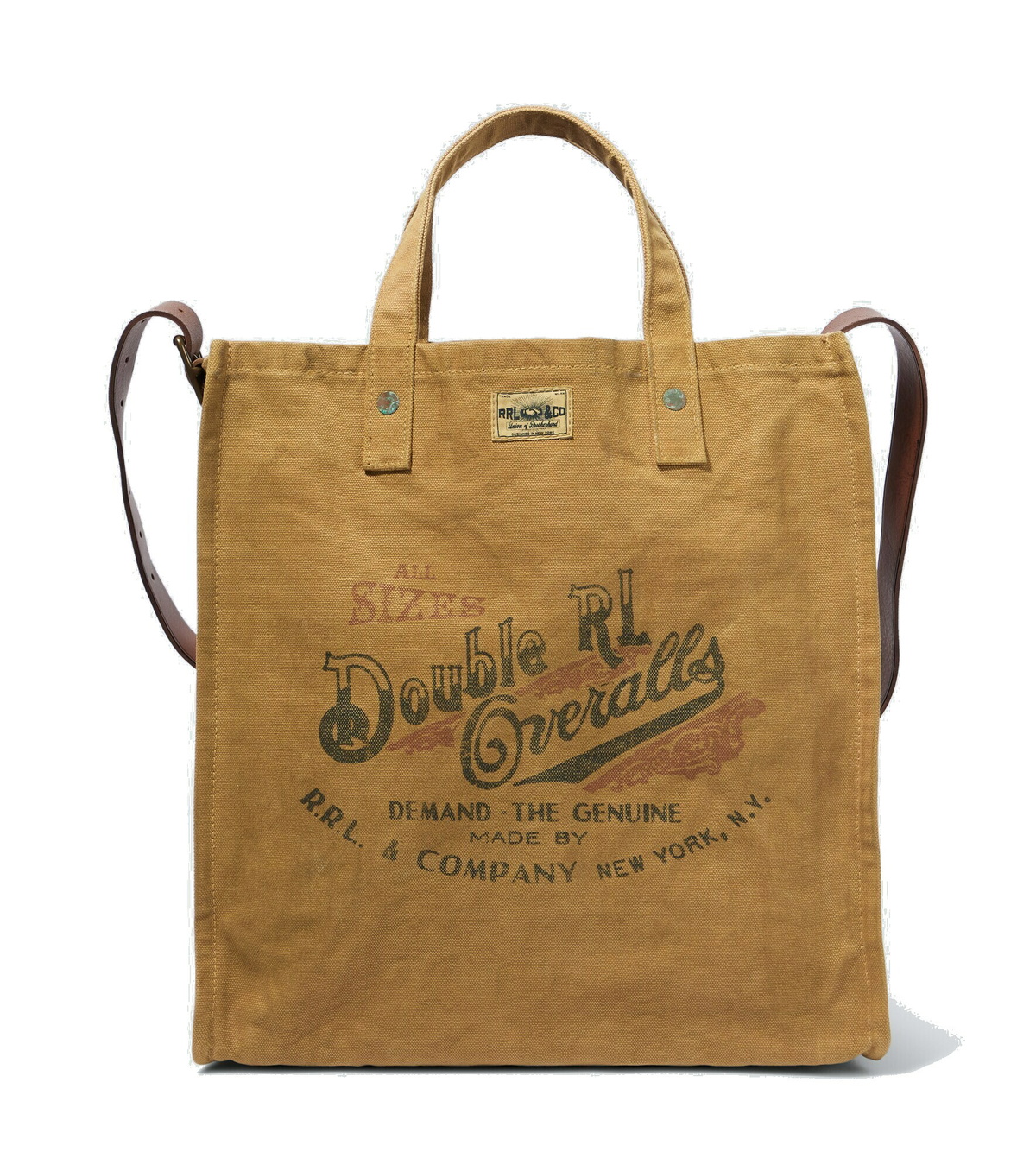 RRL - Printed canvas tote bag RRL