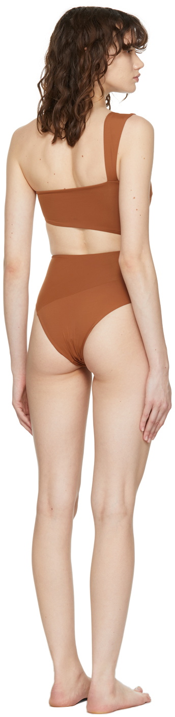 Haight Brown Epe Iu One-Piece Swimsuit