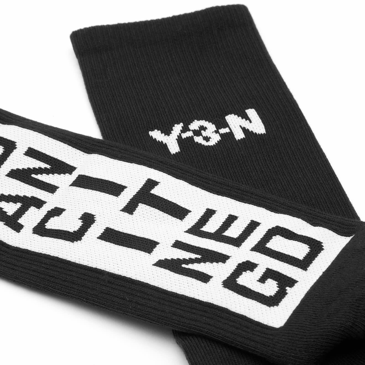 Y-3 Men's x NBHD Crew Socks in Black