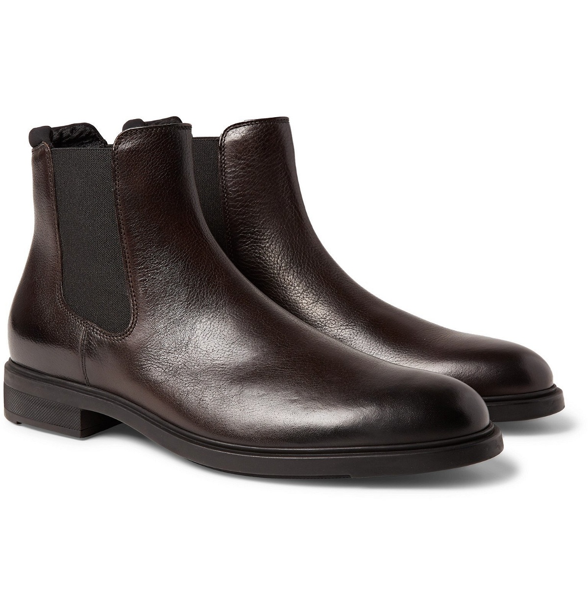 Photo: Hugo Boss - First Class Leather Chelsea Boot - Brown