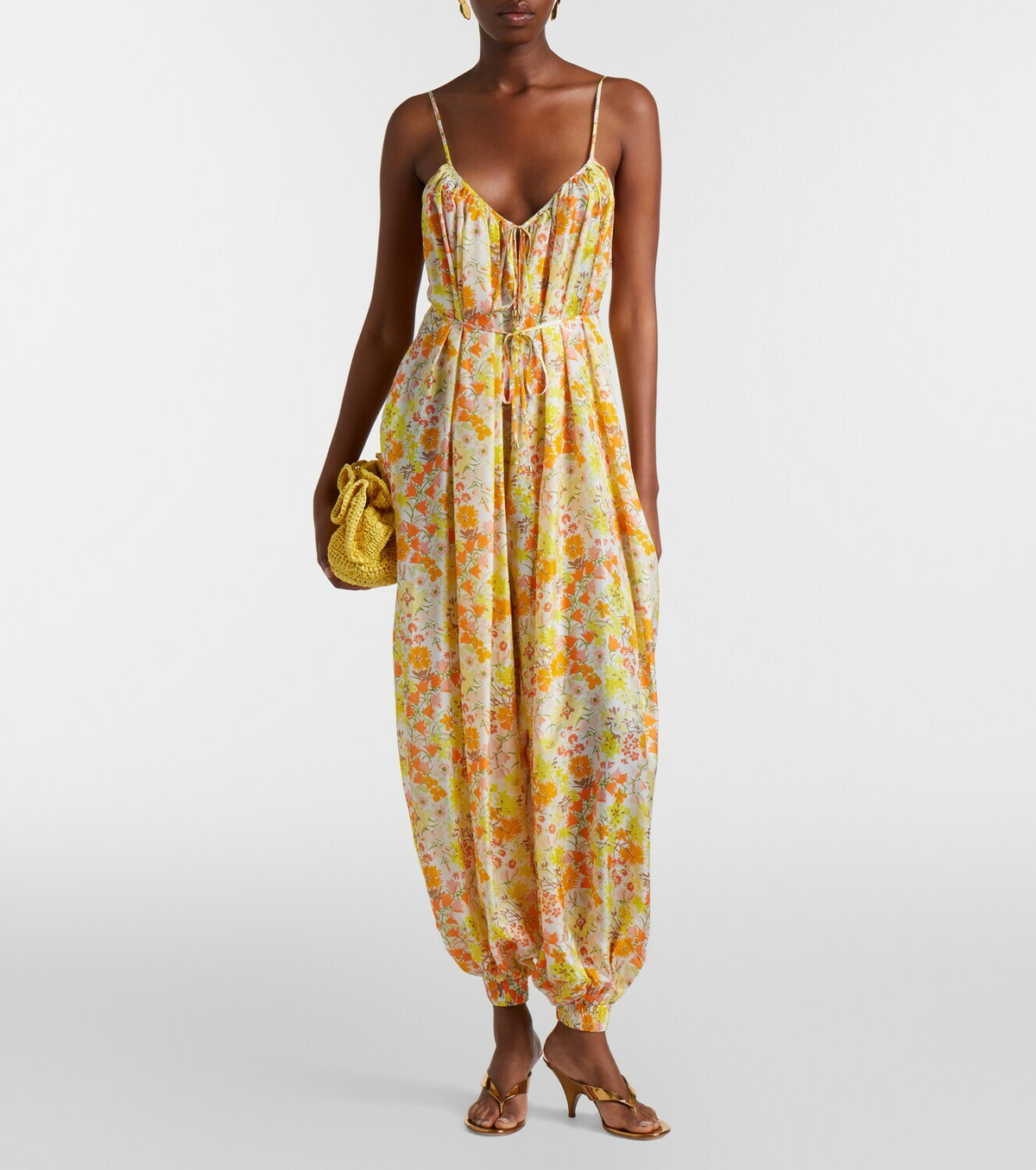 Zimmermann Solstice silk floral jumpsuit