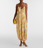 Zimmermann Solstice silk floral jumpsuit