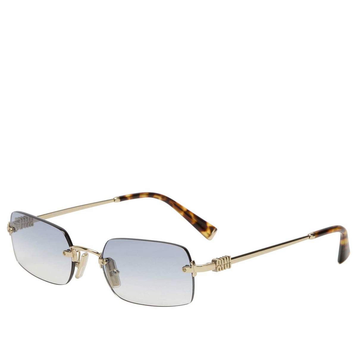 Miu Miu Eyewear Women's 3ZS Sunglasses in Black Miu Miu
