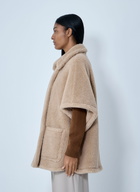 Max Mara Shearling Cape