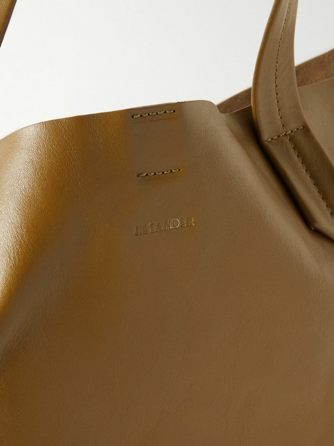 ◆◆VIP◆◆ Jil Sander SMOOTH LEATHER MEDIUM TOTE BAG Jil Sander Medium Leather Tote Bag | Black | FARFETCH