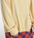 The Row Jovani silk polo sweater