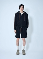 Moncler Zip-Up Hoodie with Logo Detail