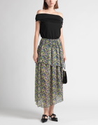 Maje Womens Midi skirt Mauve