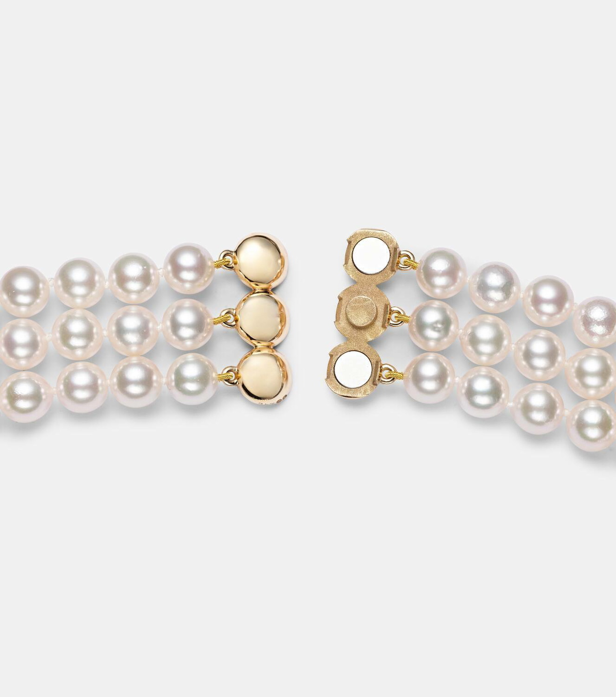 Bucherer Fine Jewellery Grace 18kt gold necklace with pearls