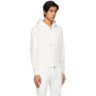 Tom Ford White Full-Zip Sweatshirt