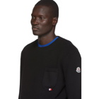Moncler Black Maglione Tricot Girocollo Sweater