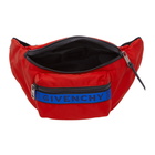 Givenchy Red Nylon Fanny Pack