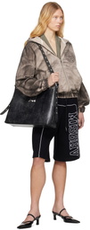 MISBHV Black Hobo Tote