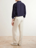 Portuguese Flannel - Straight-Leg Linen Trousers - Neutrals