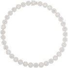 Hatton Labs Silver XL Daisy Tennis Chain Necklace