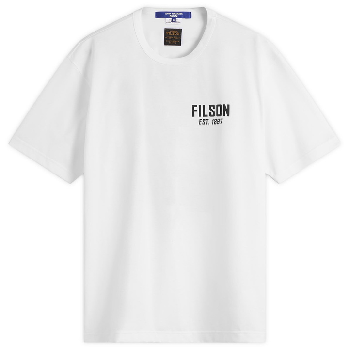 Photo: Junya Watanabe MAN Men's x Filson T-Shirt in White