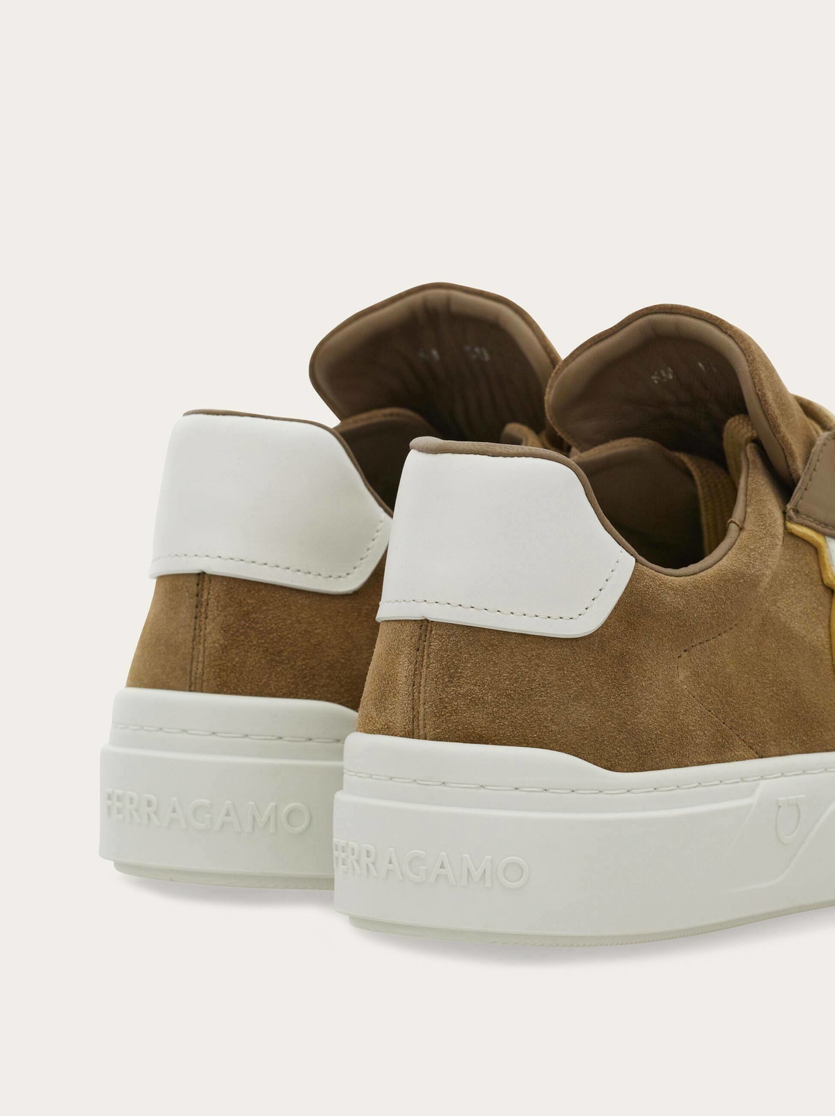 Ferragamo Mens Gancini sneaker in Green