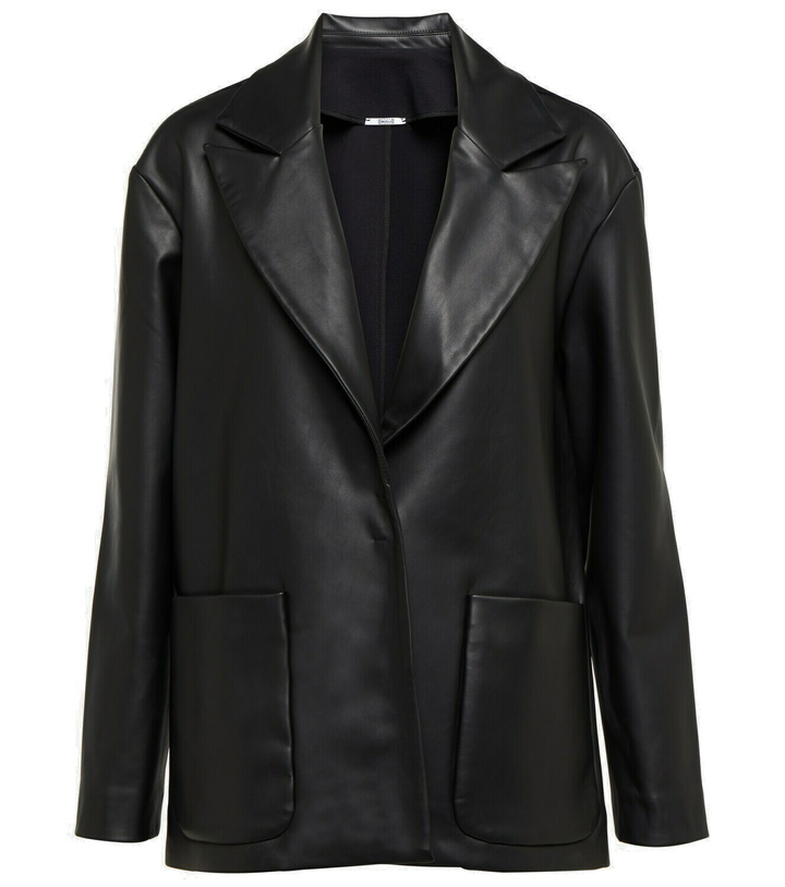 Photo: Wolford - Faux leather jacket