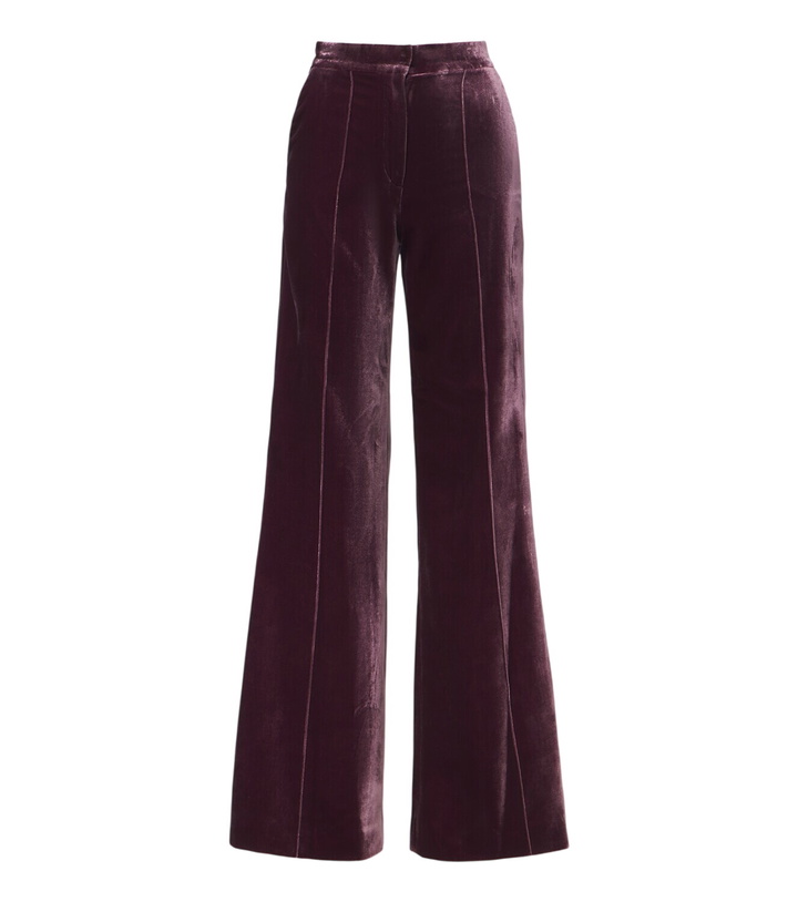 Photo: Elie Saab Velvet wide-leg pants