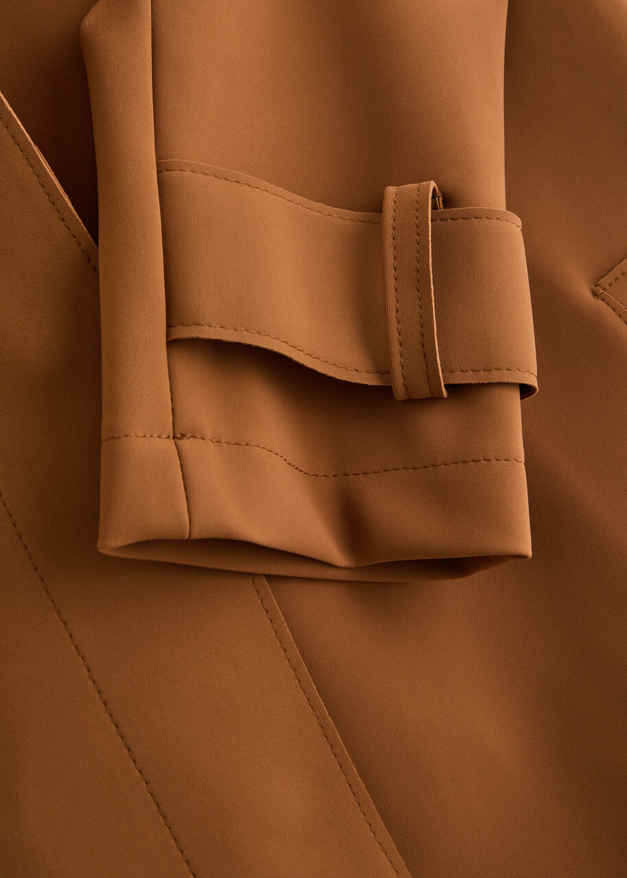 Harris Wharf London Scuba Coat Copper