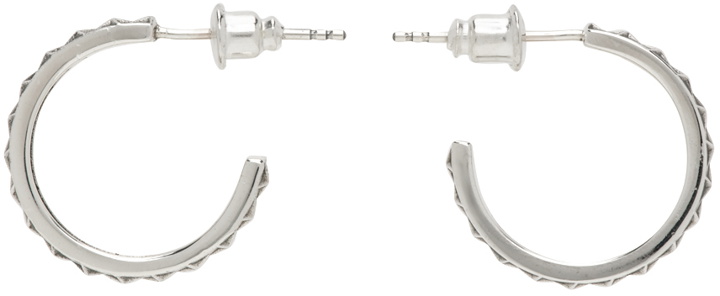 Photo: MAPLE Silver Hoopstar Earrings