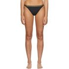 Versace Underwear Black Small Empire Bikini Bottom