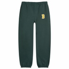 BEAMS Men's B Sweat Pants in Green