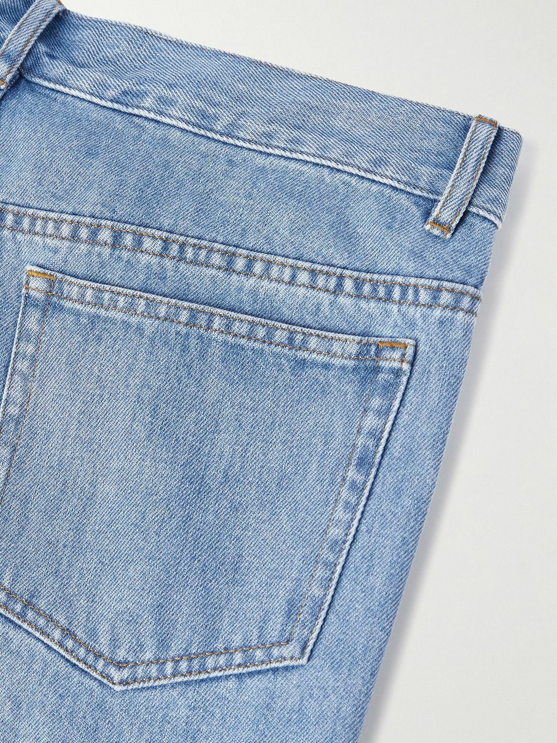 A.P.C. - Fairfax Straight-Leg Stonewashed Jeans - Blue