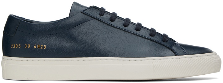 Photo: Common Projects Navy Achilles Sneakers