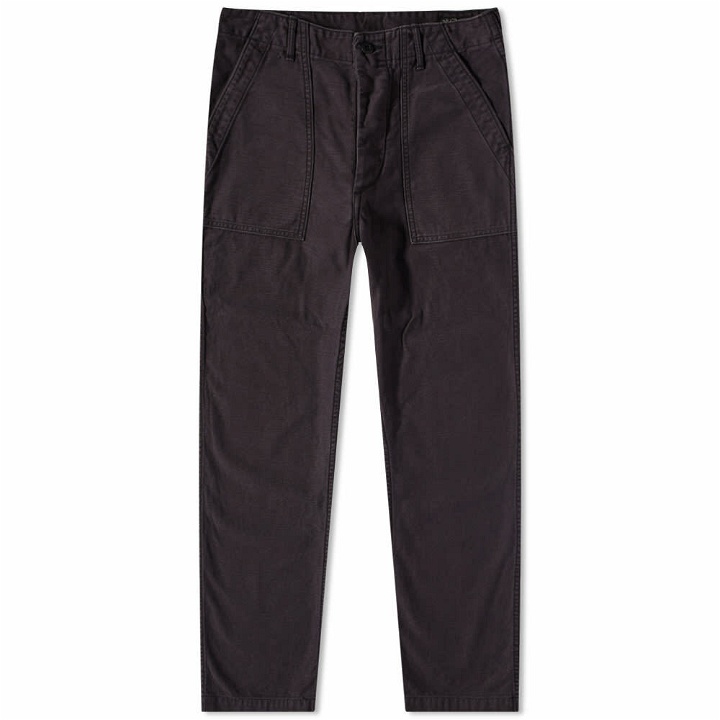 Photo: orSlow Men's Us Army Fatigue Pant in Black Stone