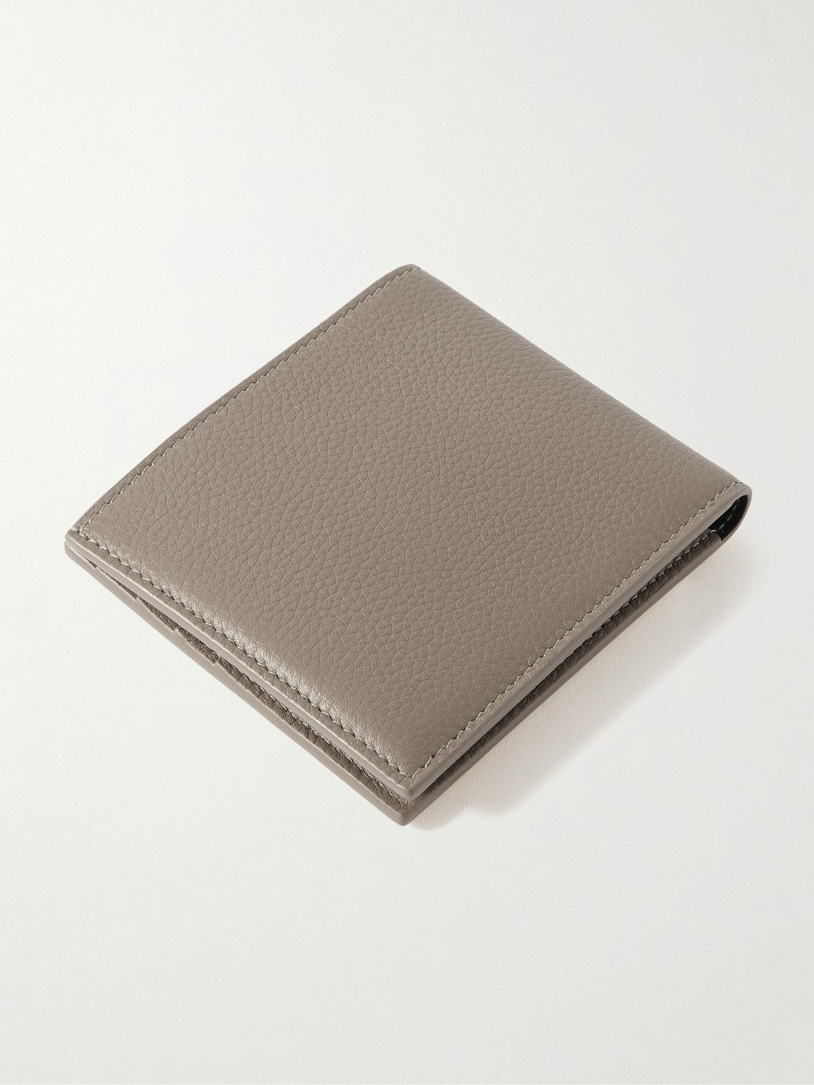 Loro Piana - Logo-Debossed Full-Grain Leather Billfold Wallet