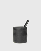 Ferm Living Flow Jar With Spoon Black - Mens - Tableware
