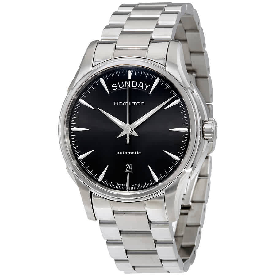 Hamilton Jazzmaster Black Dial Stainless Steel Mens Watch H32505131
