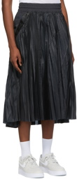 Nike Black Sacai Edition Pleat Skirt
