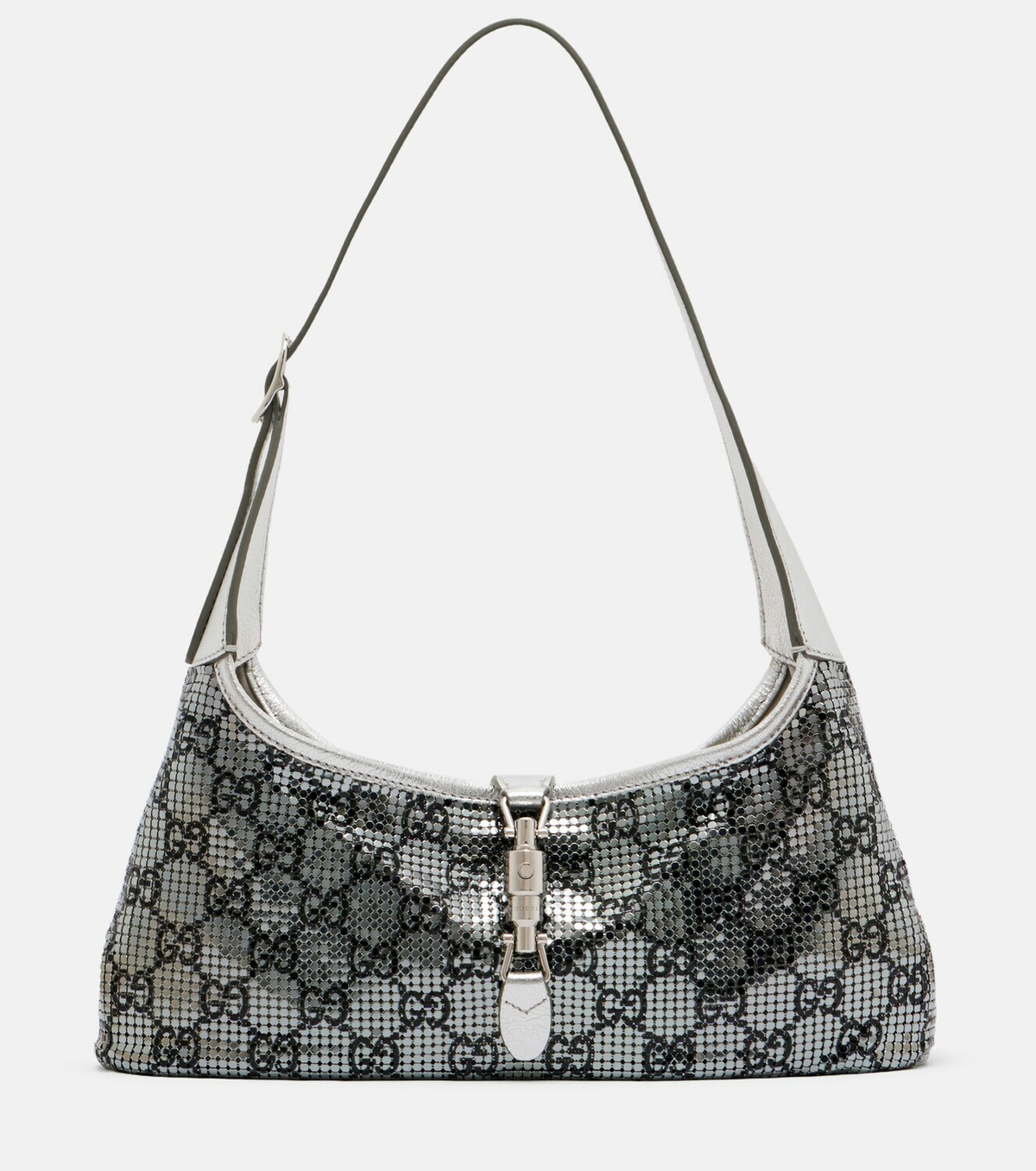 Gucci Jackie Slim GG mesh shoulder bag