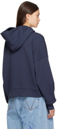 drew house Navy 'Drew House' Box Hoodie