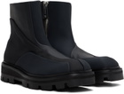 GmbH Black Aras Patchwork Boots
