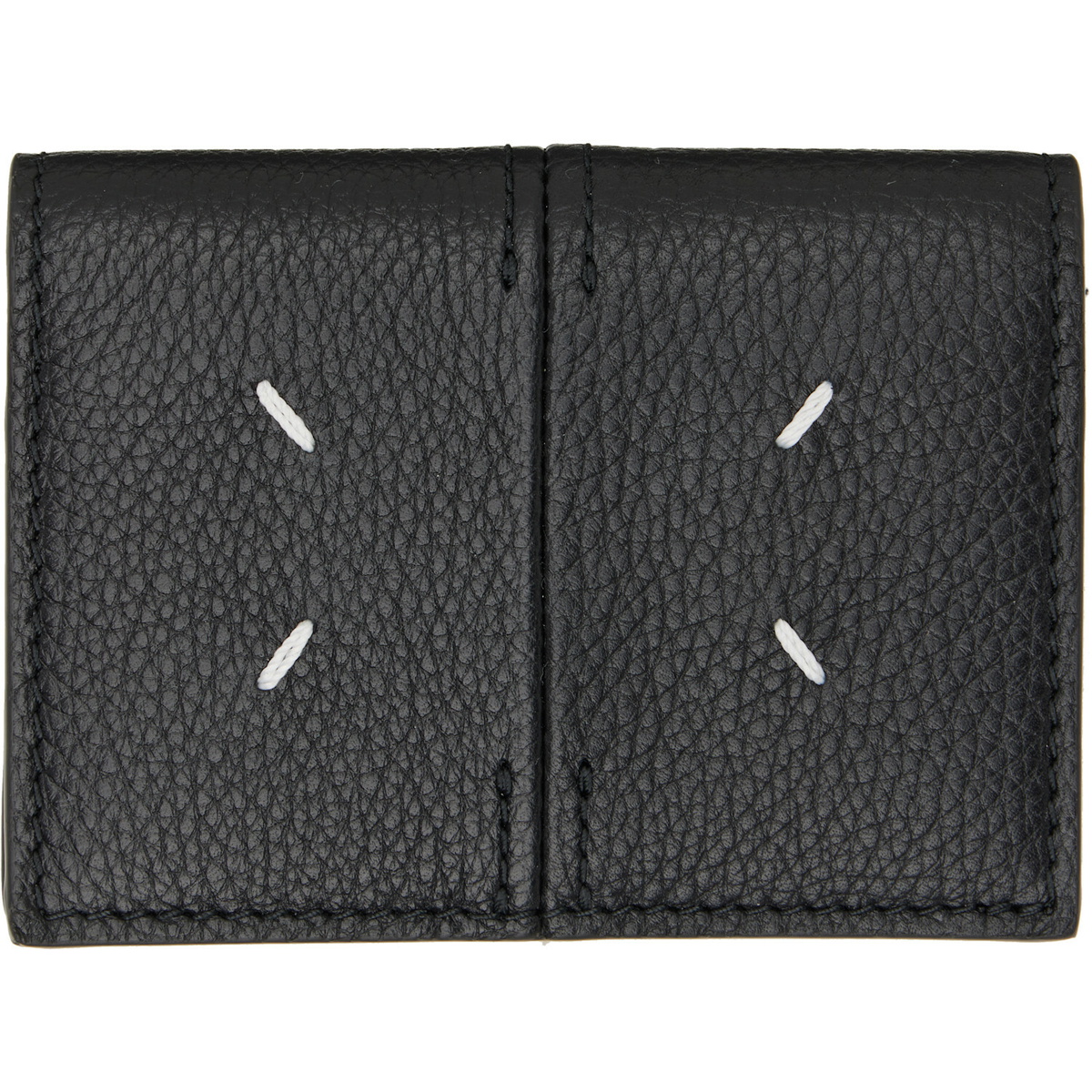 Maison Margiela Black Leather Card Holder